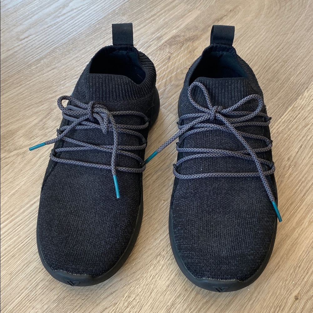 Vessi CityScape Waterproof Knit Sneakers Black | Lightweight Everyday Shoes 6